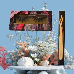 Tarte Tarteist Pro Little Lash Helper Lash Applicator & Vegan Eye Lashes SET NIB